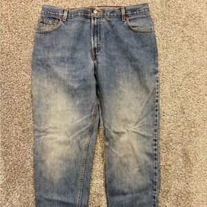 VTG Levis Jeans Womens‎ 18L 550 Relaxed Fit Tapered Cotton Medium Wash Denim Y2K